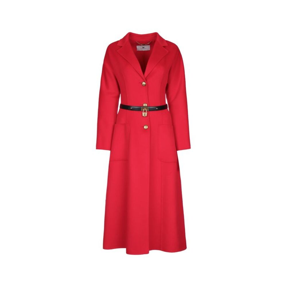 Elisabetta Franchi Women Cappotto Con Cintura